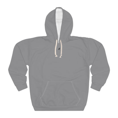 Matiby Grey Unisex Pullover Hoodie (AOP)