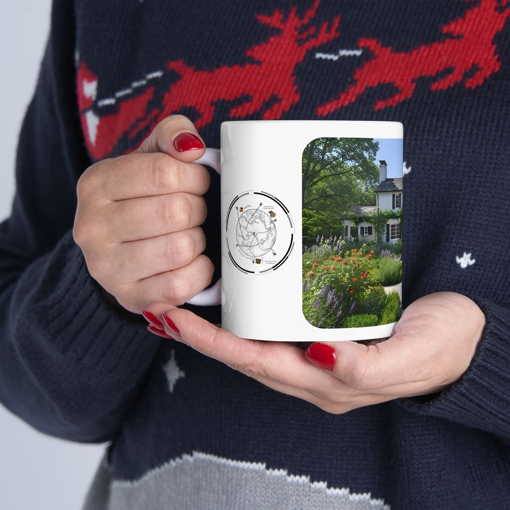 Cozy Architecture & Dreamy Landscapes #10 White Ceramic Mug – Homes Home Sweet Home Cup (11oz/15oz)