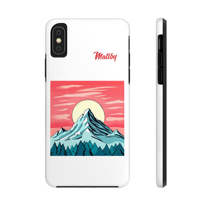 Sunset Mountain Tough Phone Cases