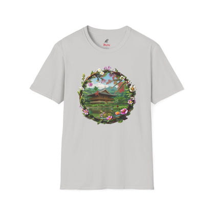 Floral Landscape Unisex Softstyle T-Shirt