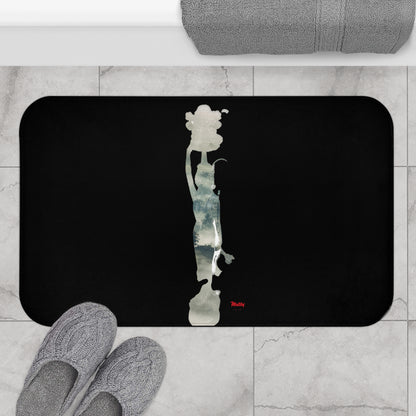 Vol-Subs Black Bath Mat