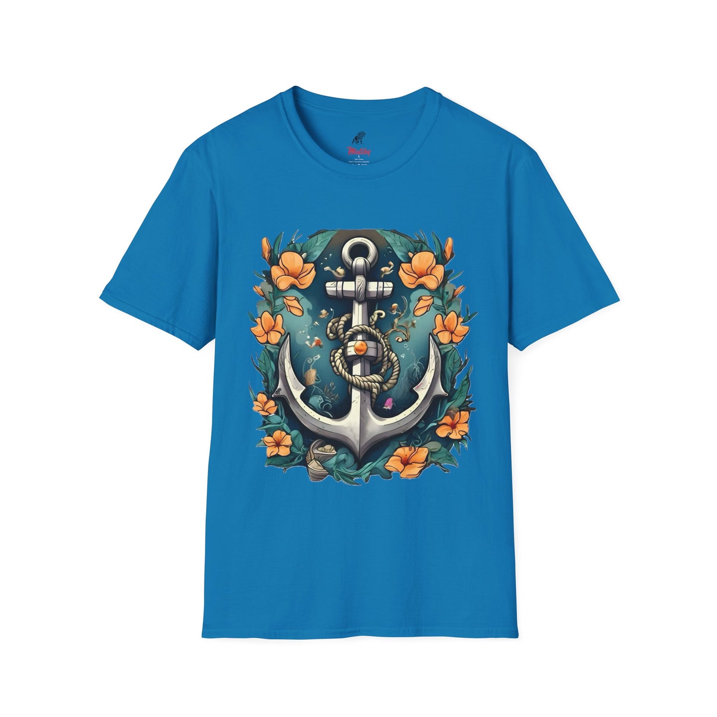 Nautical Anchor Unisex Softstyle T-Shirt