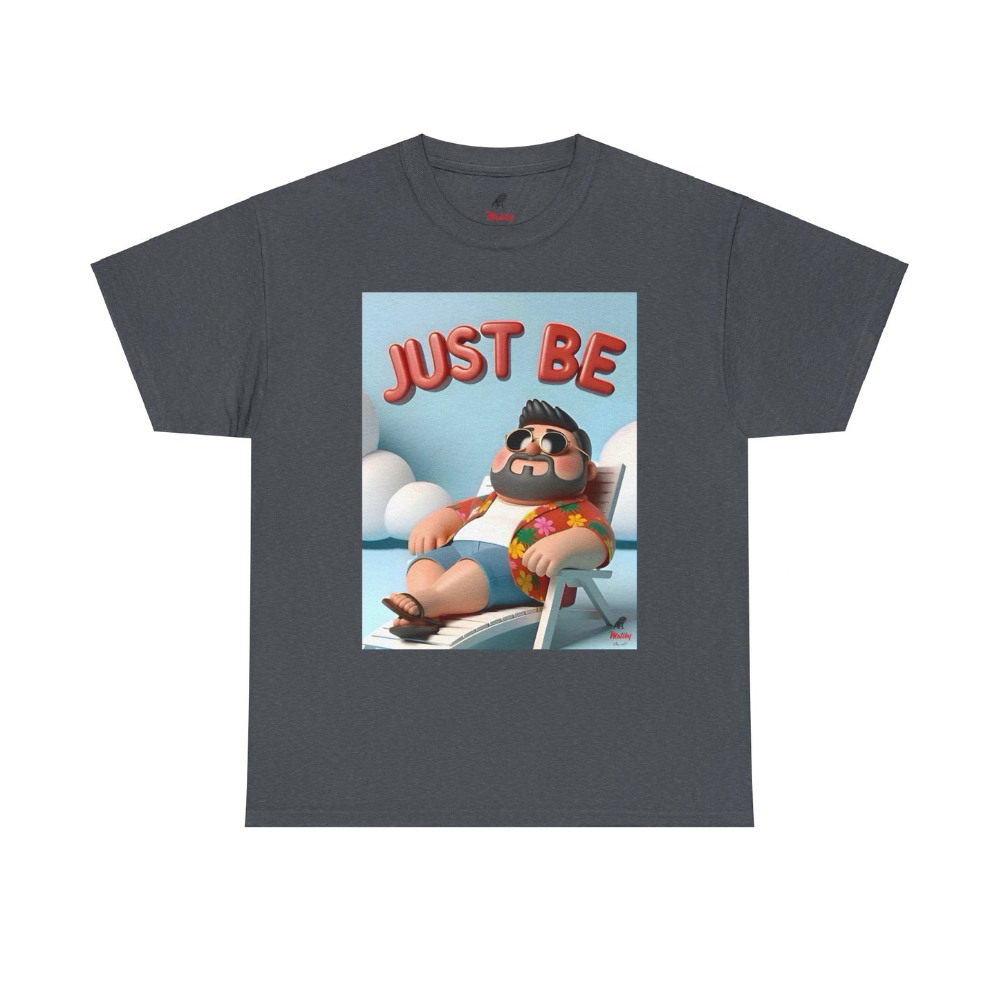 Just Be Unisex Heavy Cotton Tee