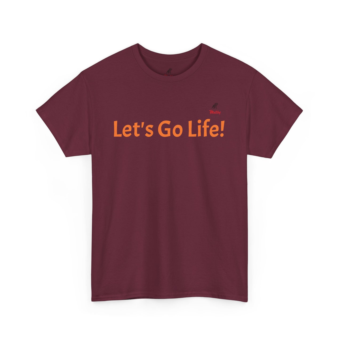 Let's Go Life! Unisex Heavy Cotton Tee