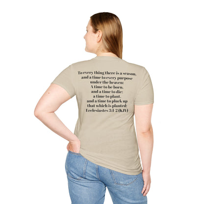 Bible Speaks Ecclesiastes 1:1-2 Unisex Softstyle T-Shirt