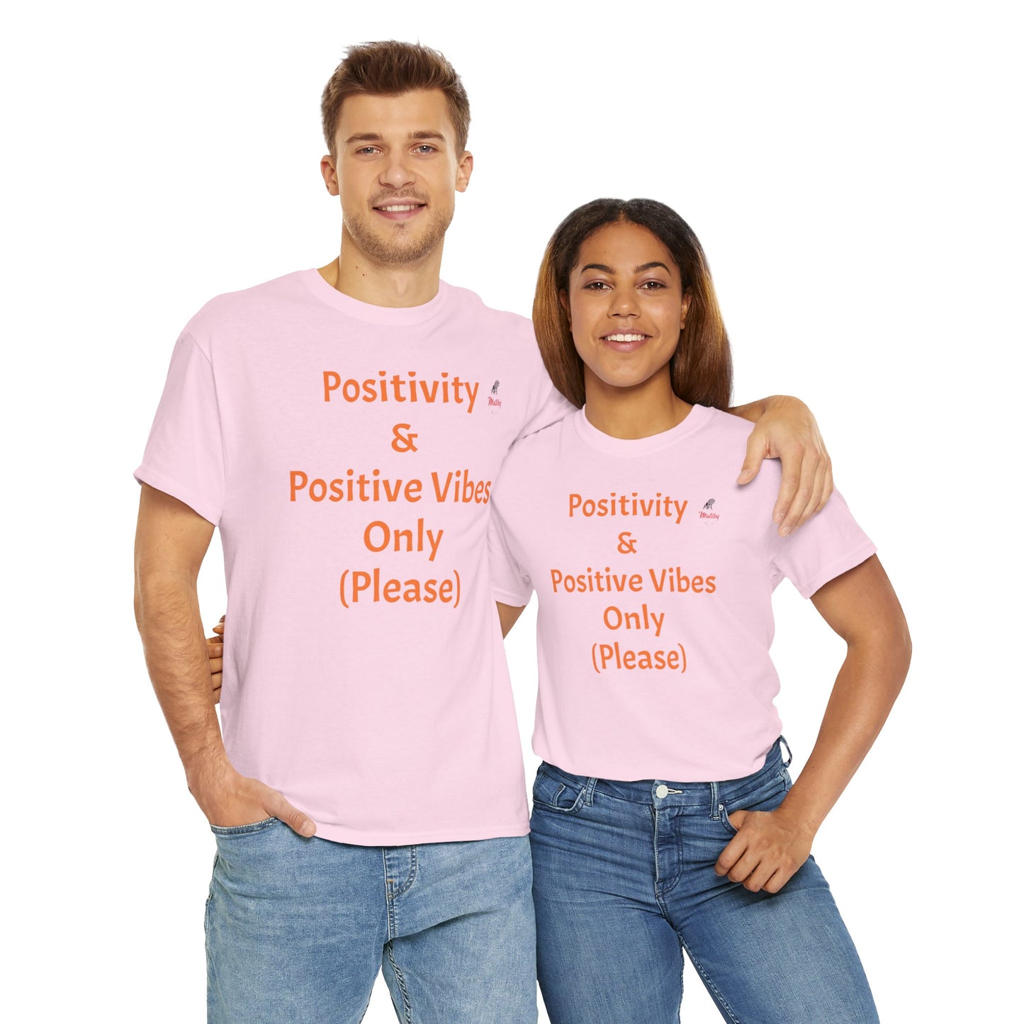 Positivity Unisex Heavy Cotton Tee