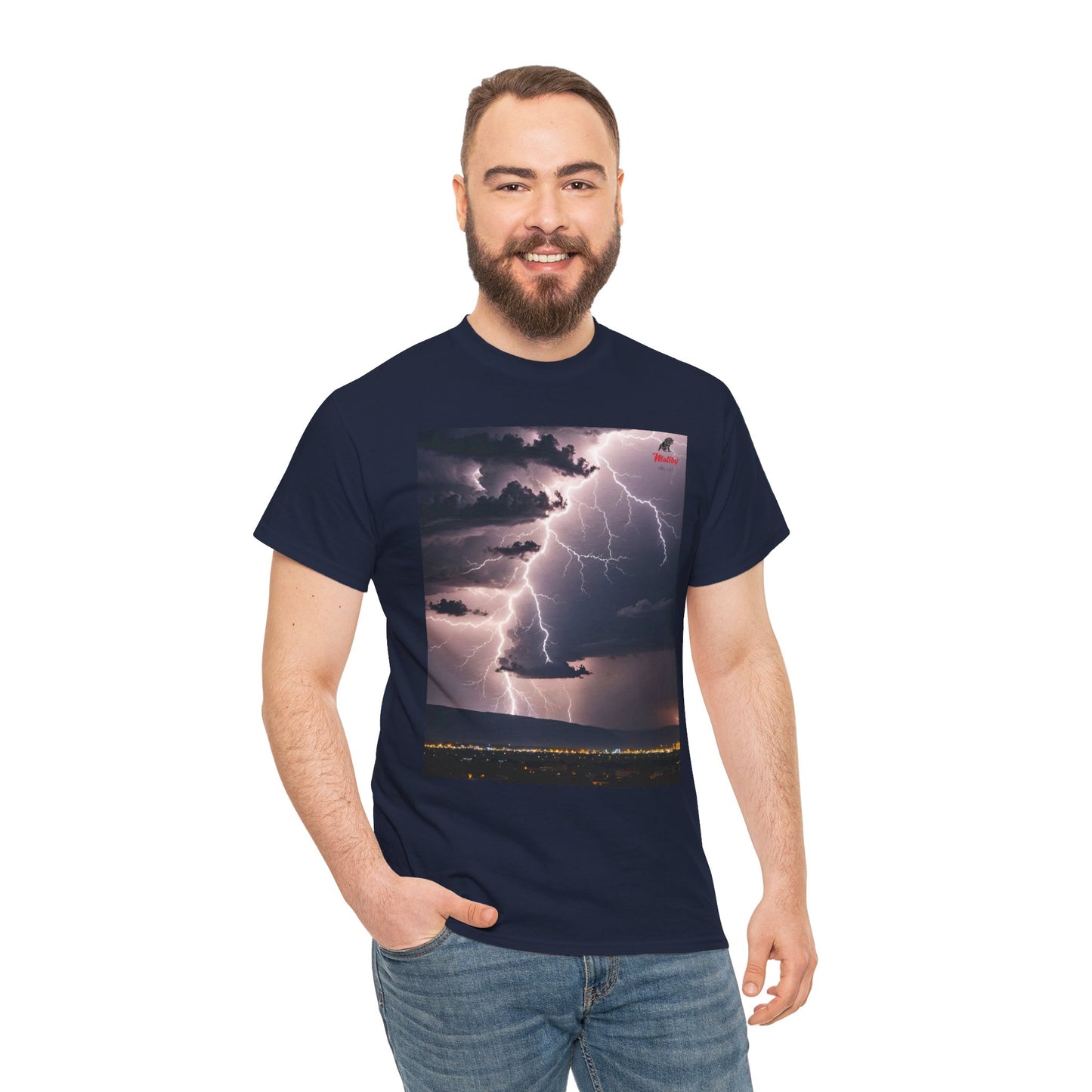 Lightning Style Unisex Heavy Cotton Tee