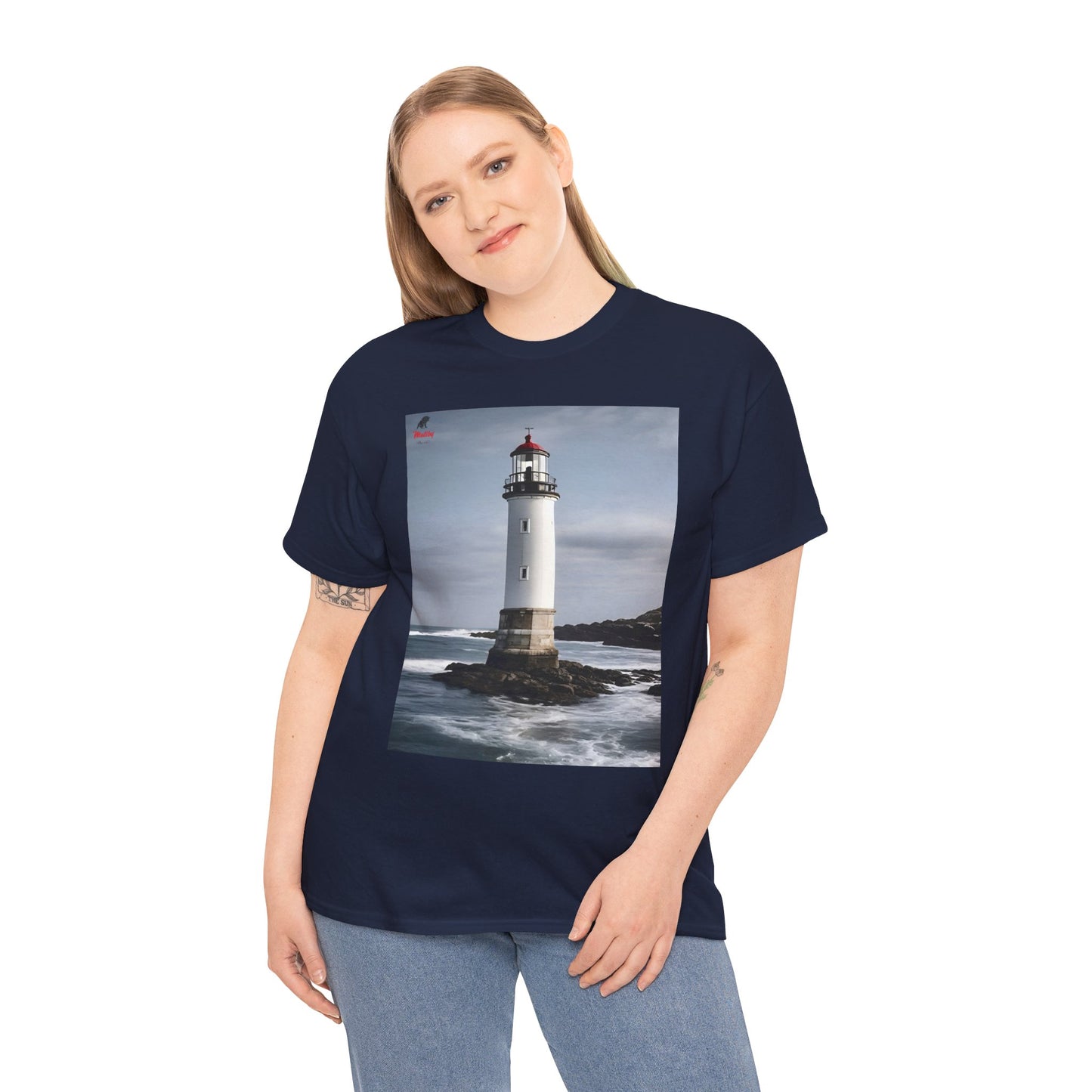 Lighthouse Unisex Heavy Cotton Tee