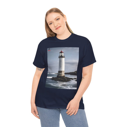 Lighthouse Unisex Heavy Cotton Tee