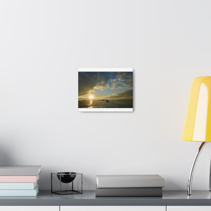 Sunset White Canvas Gallery Wraps