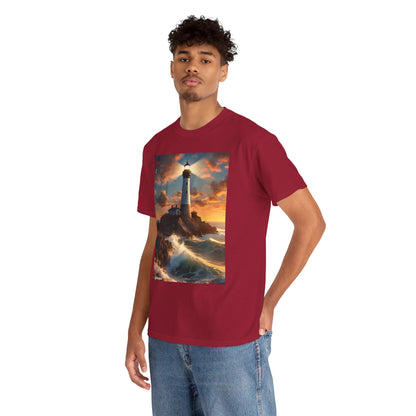 Lighthouse Unisex Heavy Cotton Tee