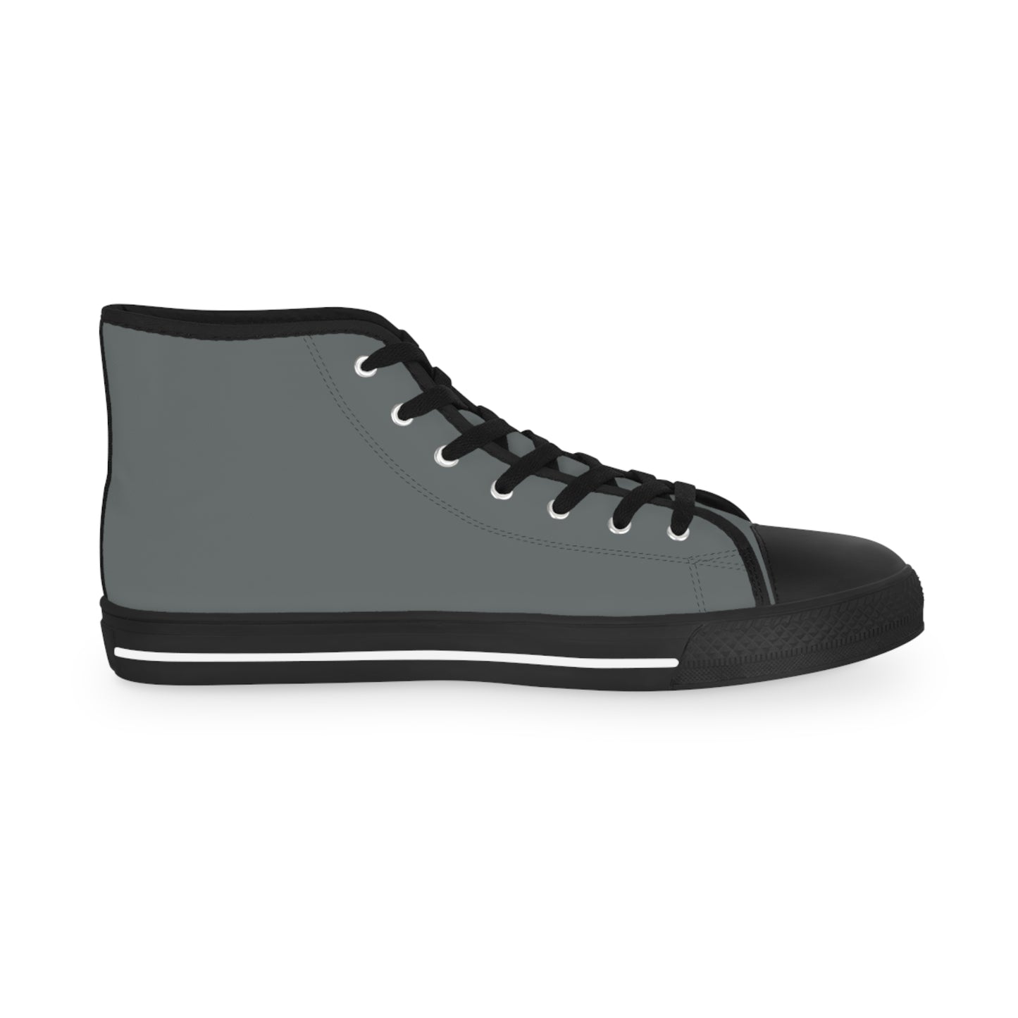 Men's Dark Grey High Top Sneakers