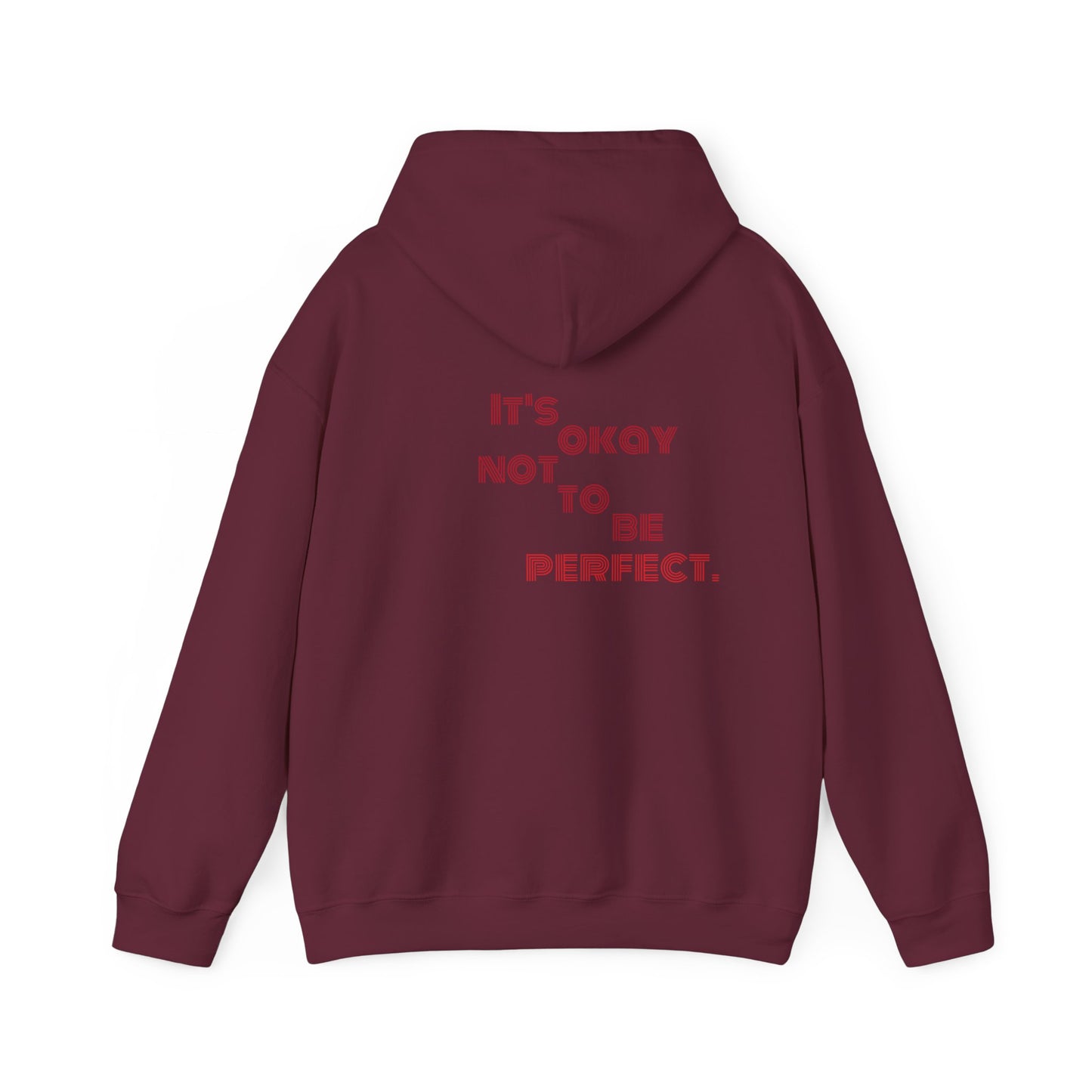 Matiby "It's okay not to be perfect" Unisex Heavy Blend™ Hooded Sweatshirt