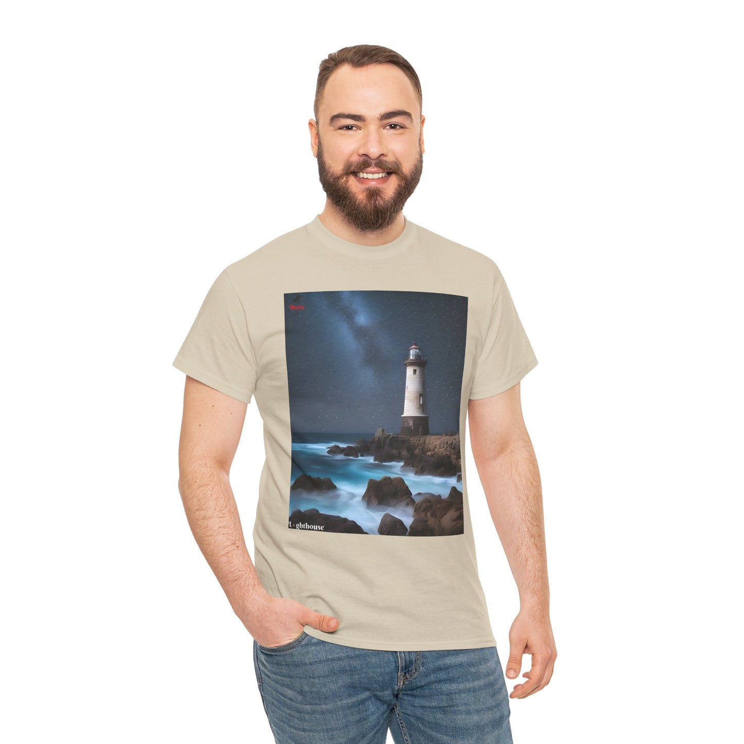 Lighthouse Unisex Heavy Cotton Tee