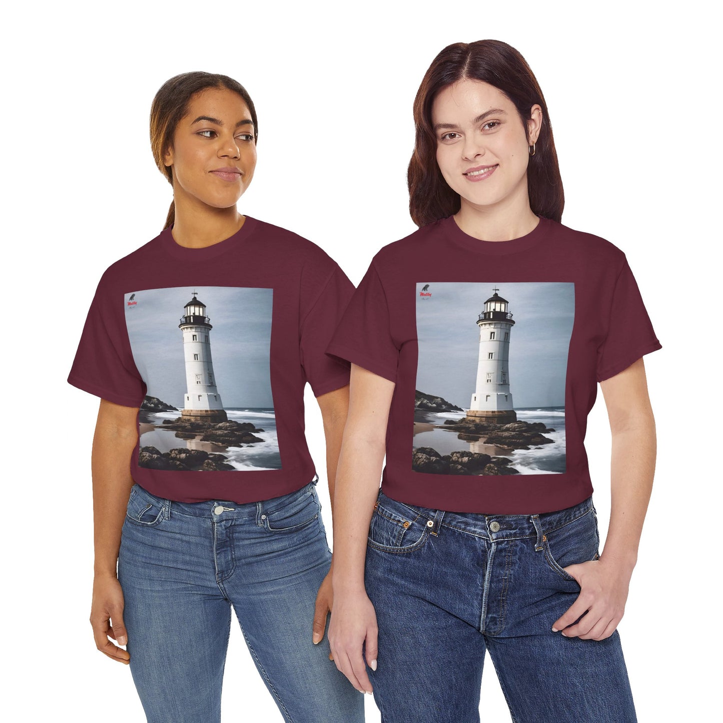 Lighthouse Unisex Heavy Cotton Tee