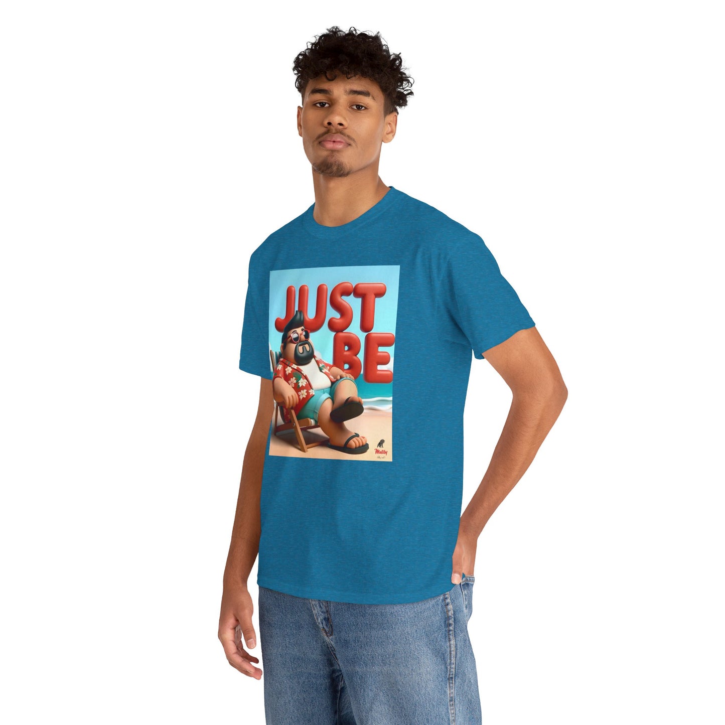 Just Be Unisex Heavy Cotton Tee