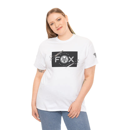 Silver Fox Scissors Unisex Heavy Cotton Tee