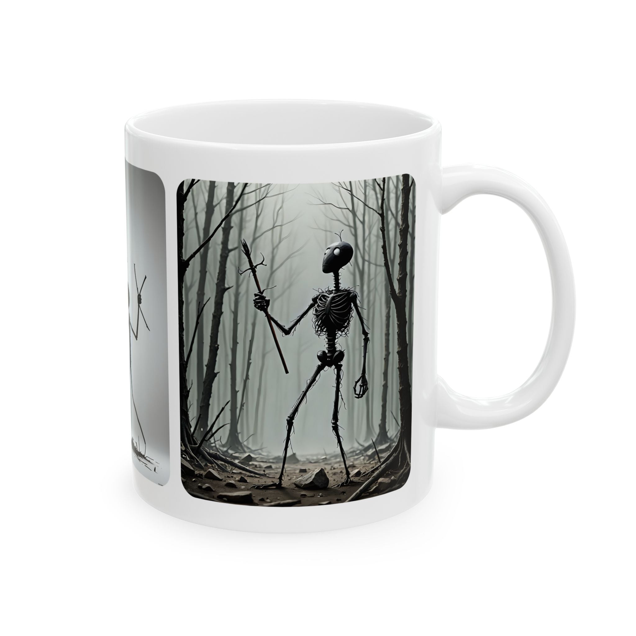 The Stick-To-It Species #9 White Ceramic Mug – Anatomy of Optimism Cup 11oz/15oz