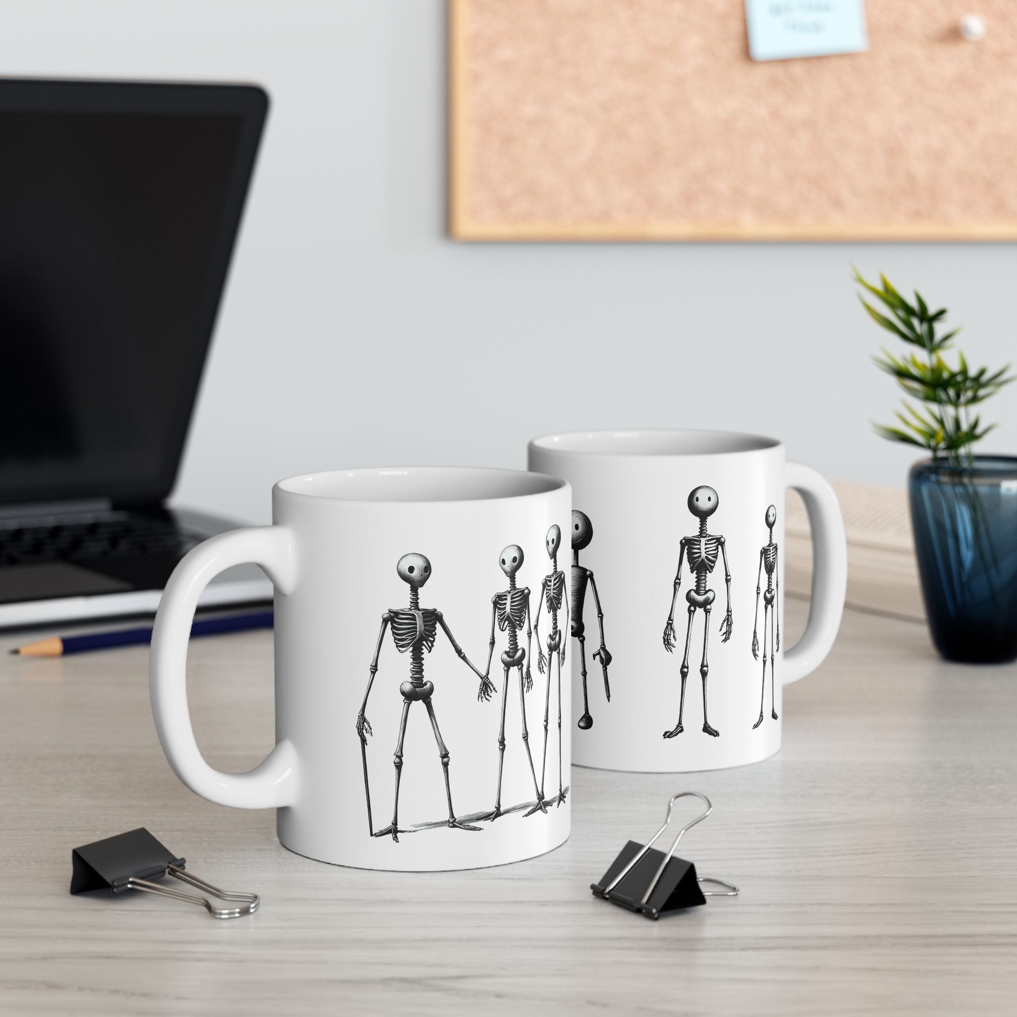 The Stick-To-It Species #16 White Ceramic Mug – Anatomy of Optimism Cup 11oz/15oz