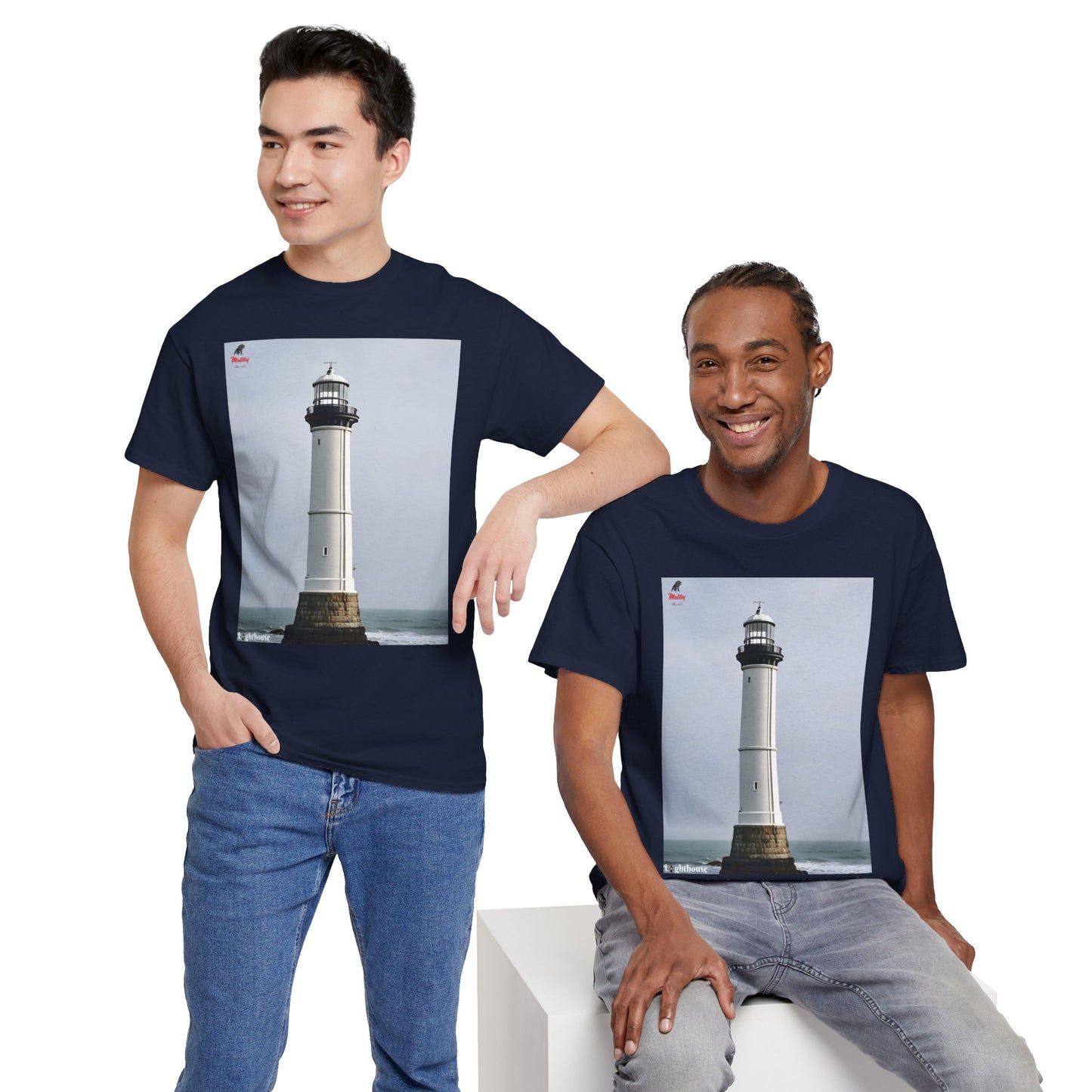 Lighthouse Unisex Heavy Cotton Tee