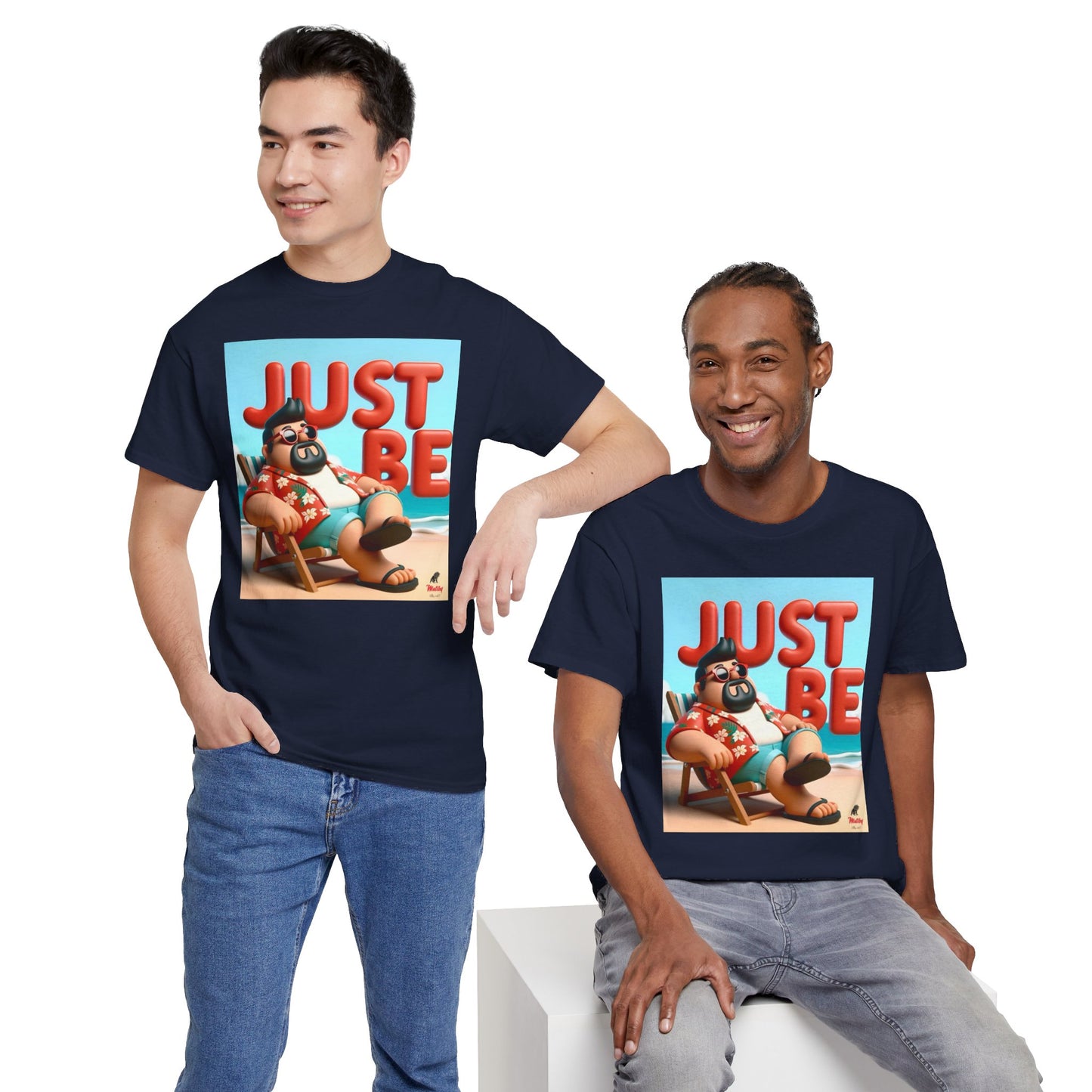 Just Be Unisex Heavy Cotton Tee