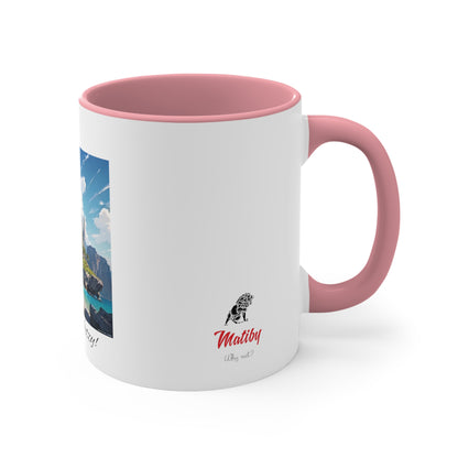 Matiby Artzy Accent Mug, 11oz