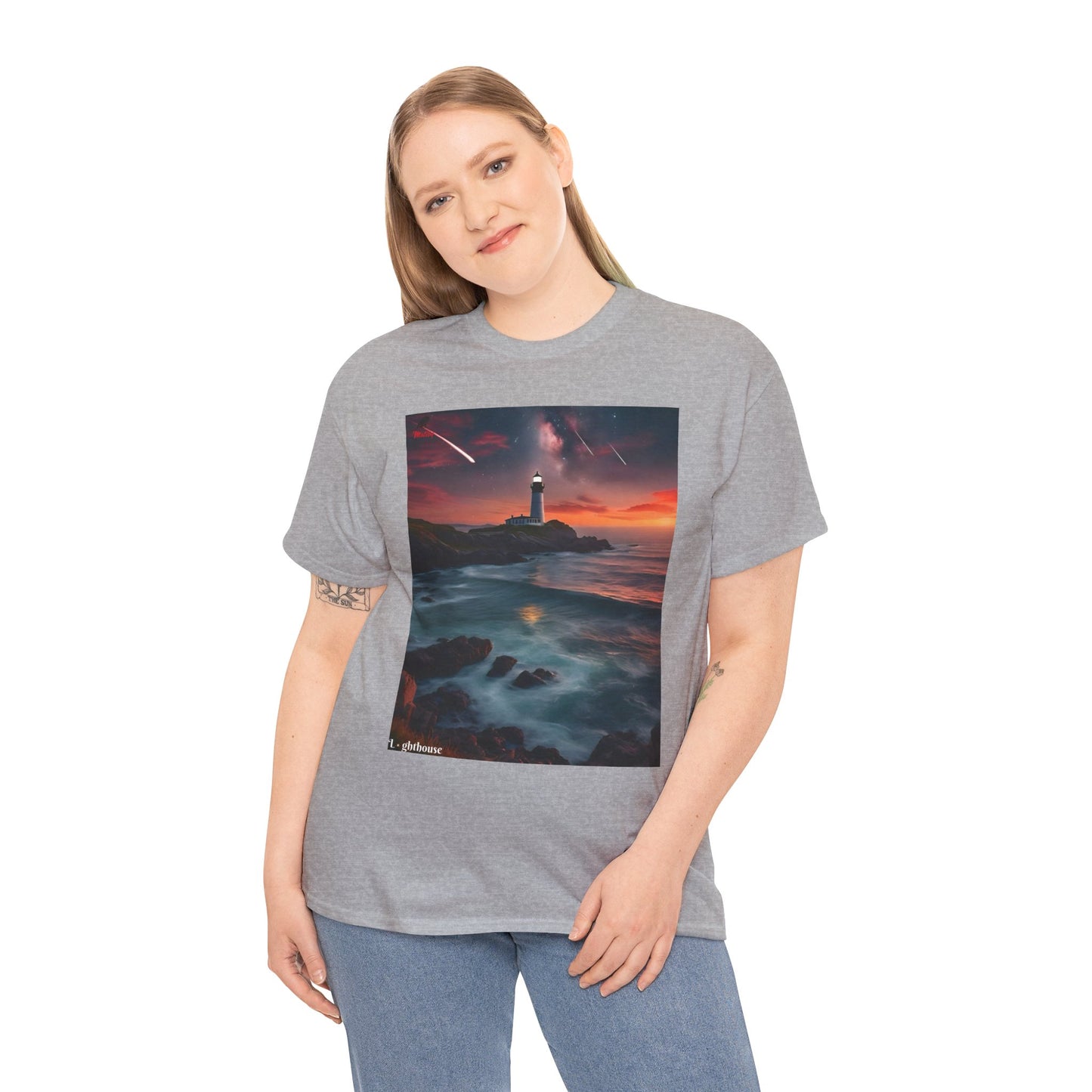 Lighthouse Unisex Heavy Cotton Tee