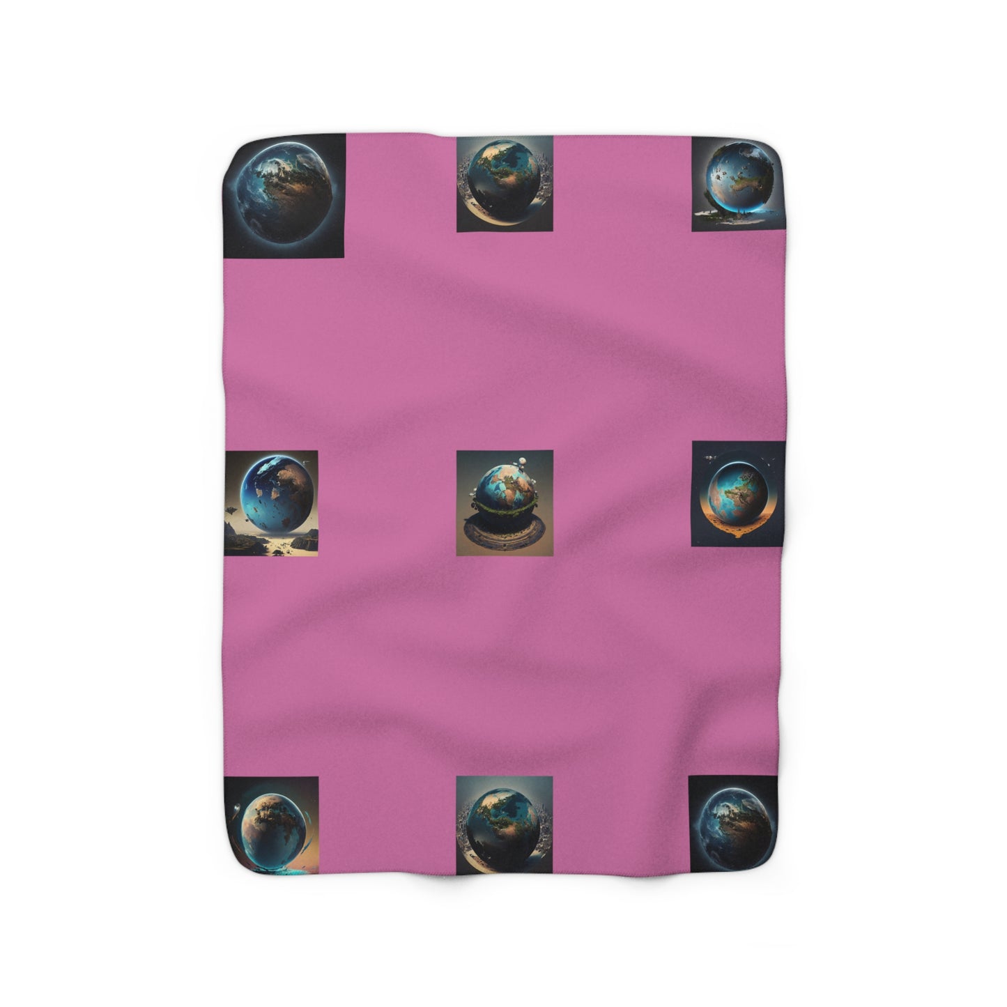 Matiby MEK Pink Fleece Blanket