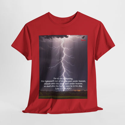 Lightning Style Son of man Unisex Heavy Cotton Tee