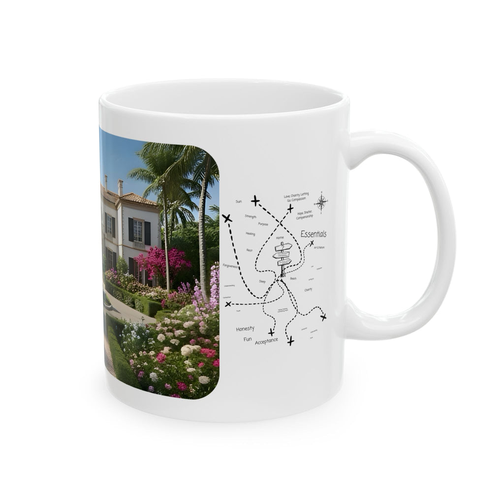 Cozy Architecture & Dreamy Landscapes #27 White Ceramic Mug – Homes Home Sweet Home Cup (11oz/15oz)