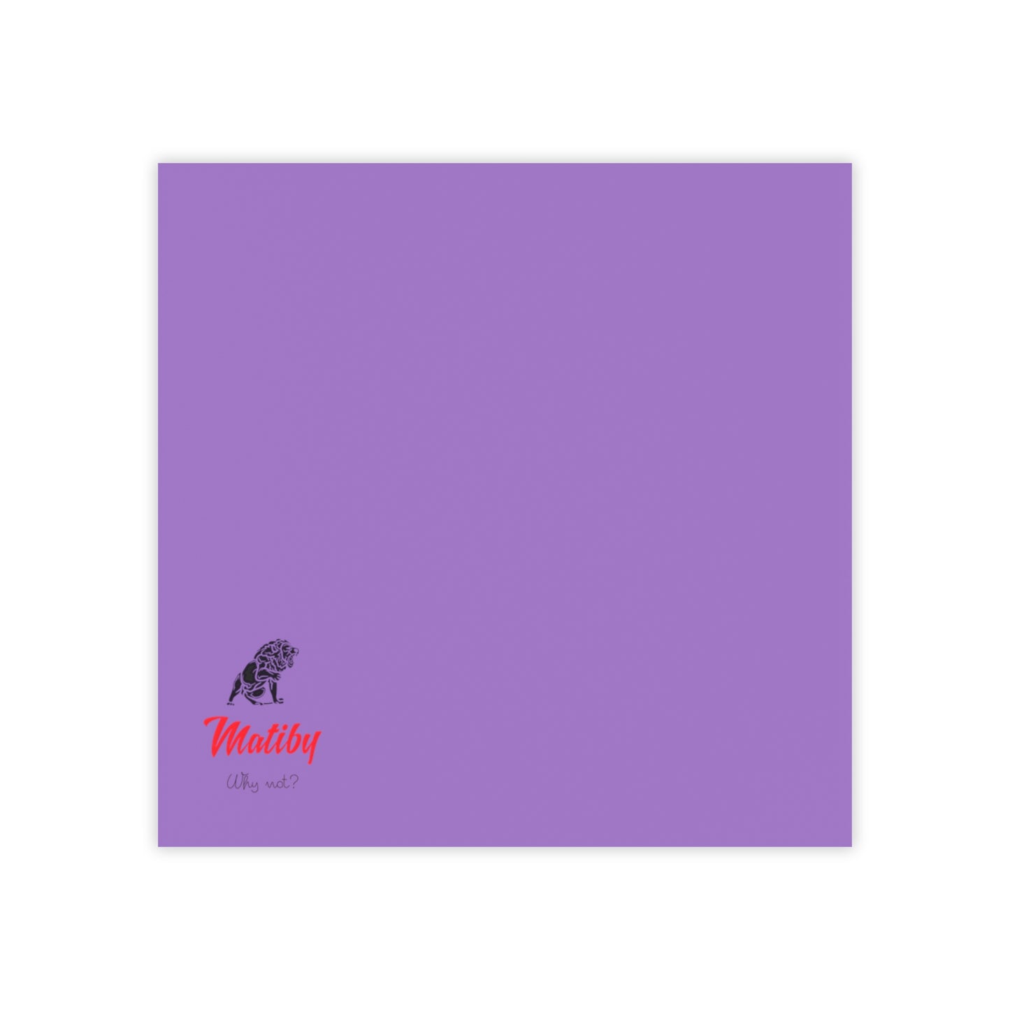 Matiby Post-it® Note Pads Light Purple