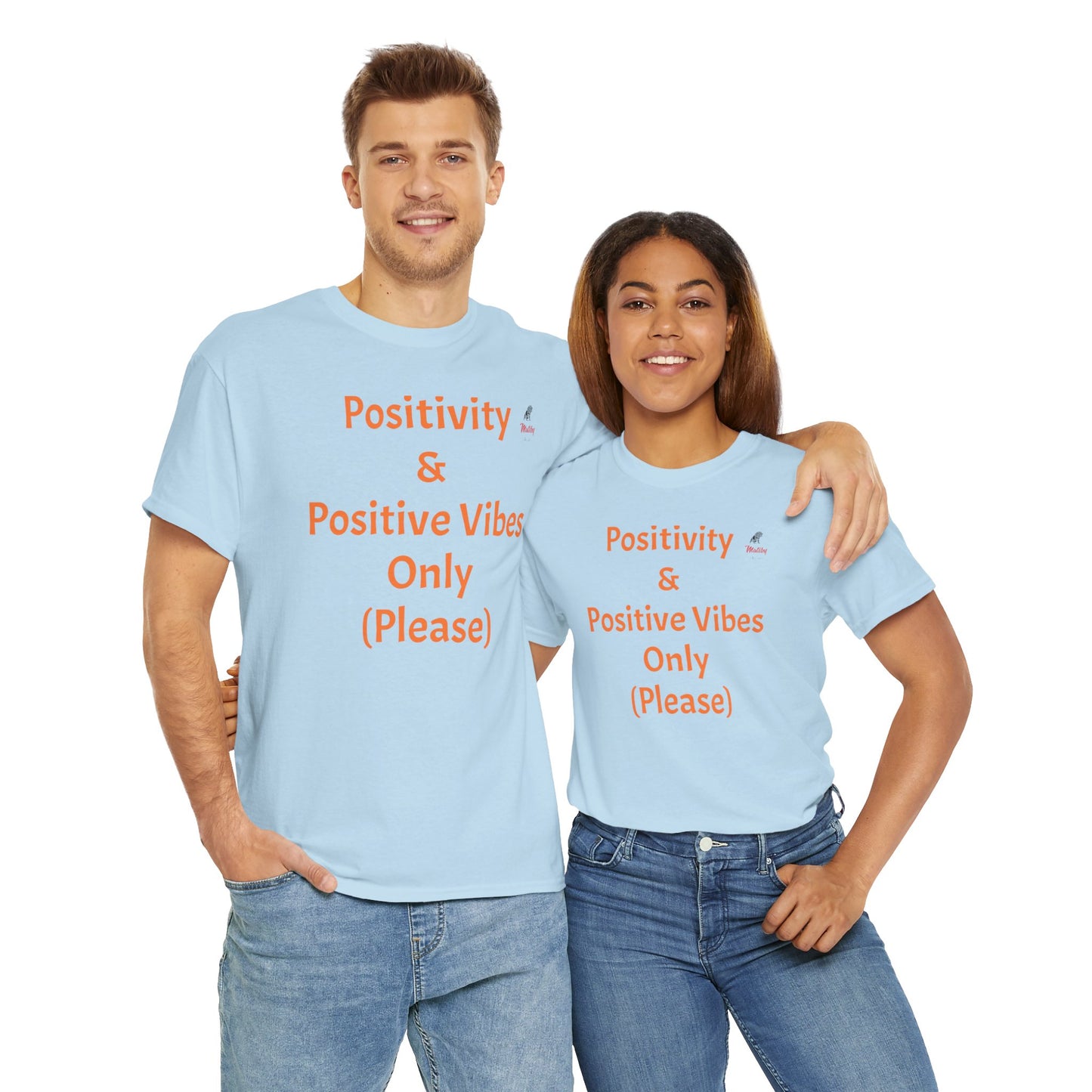 Positivity Unisex Heavy Cotton Tee