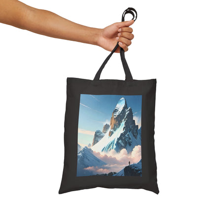 Alps Cotton Canvas Tote Bag