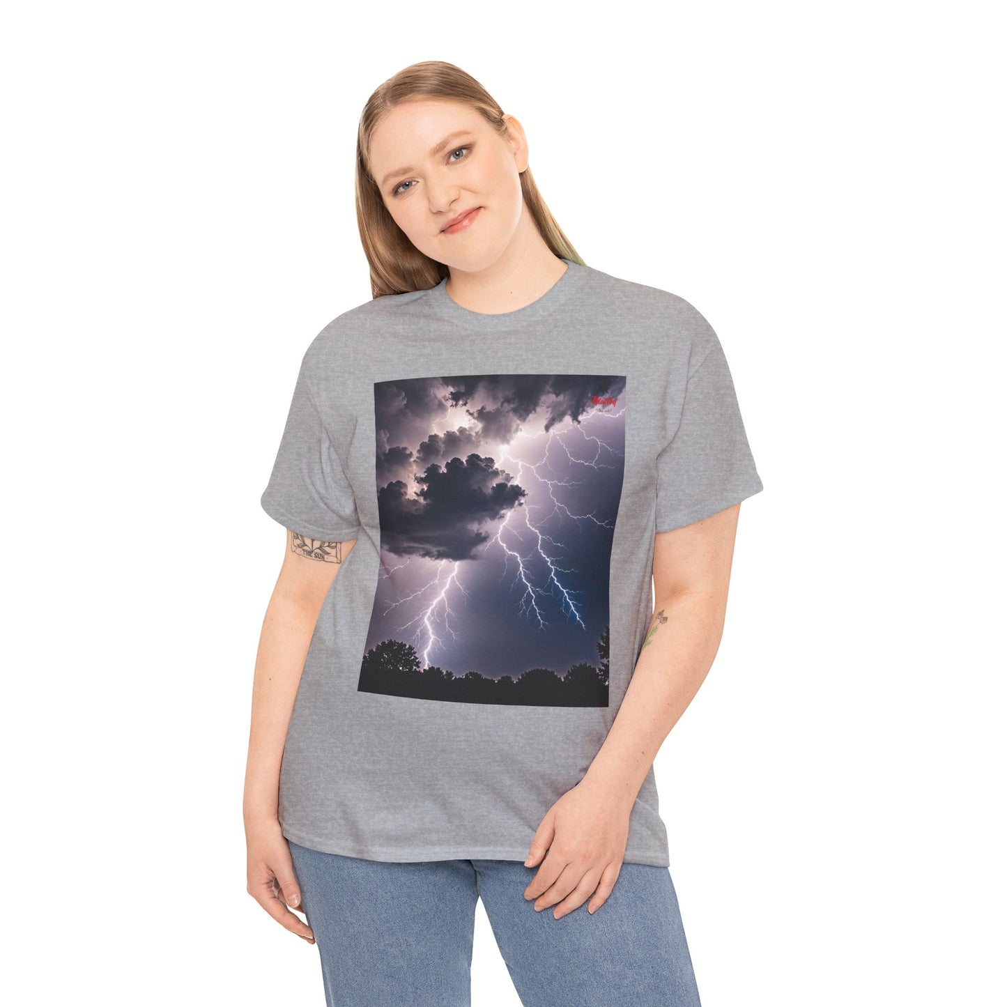 Lightning Style Unisex Heavy Cotton Tee