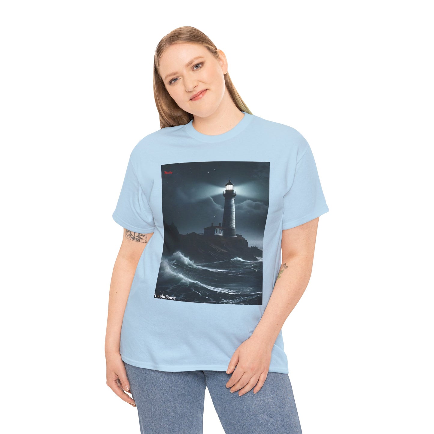 Lighthouse Unisex Heavy Cotton Tee