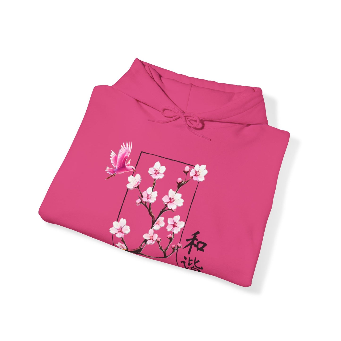 Japanese Cherry Blossom Unisex Heavy Blend™ Hooded Sweatshirt