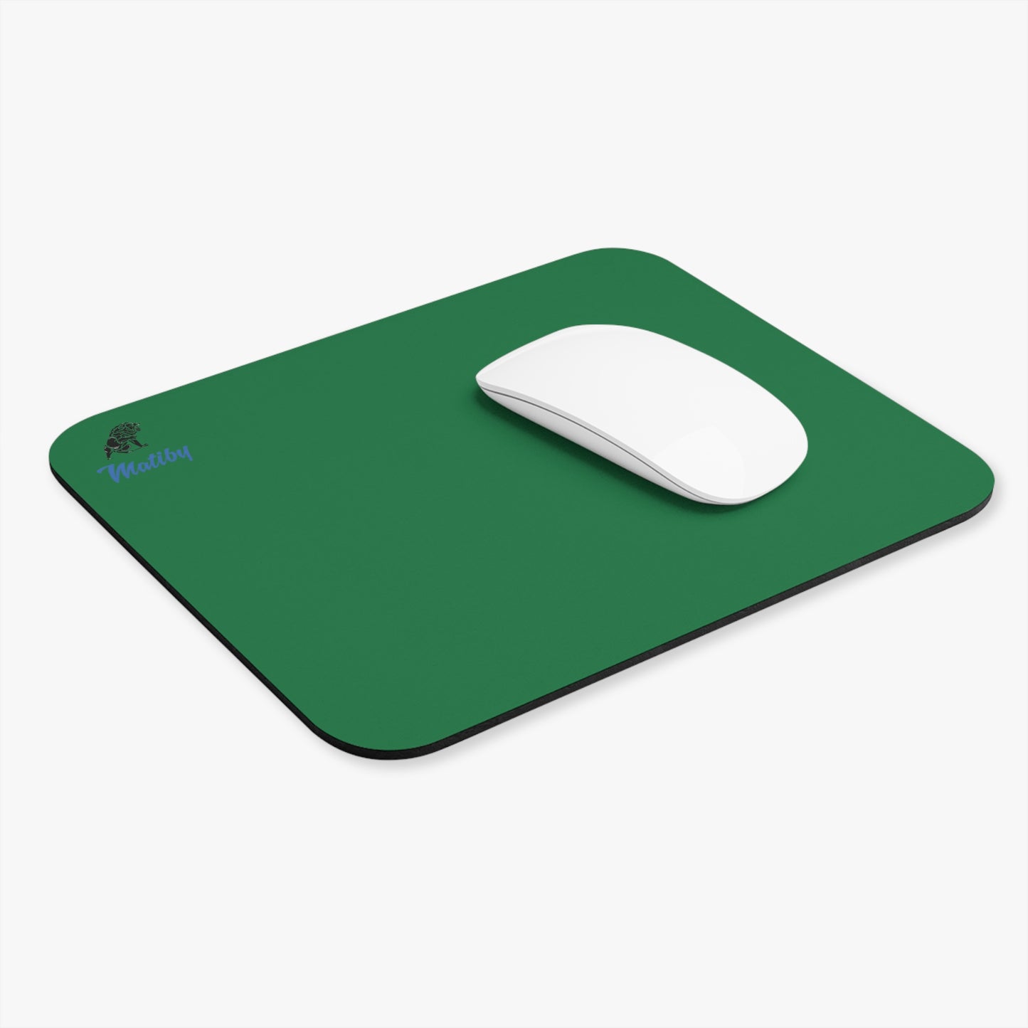 Matiby Dark Green Mouse Pad (Rectangle)