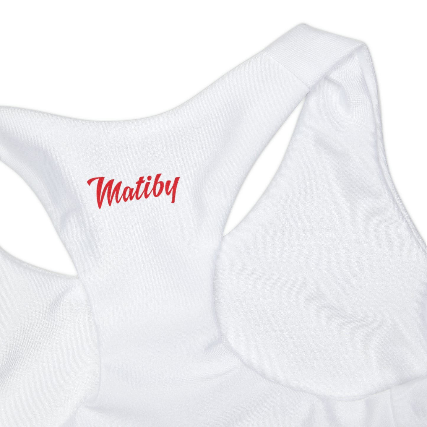 Girl's "Sunny Day" White Two Piece Swimsuit (AOP)