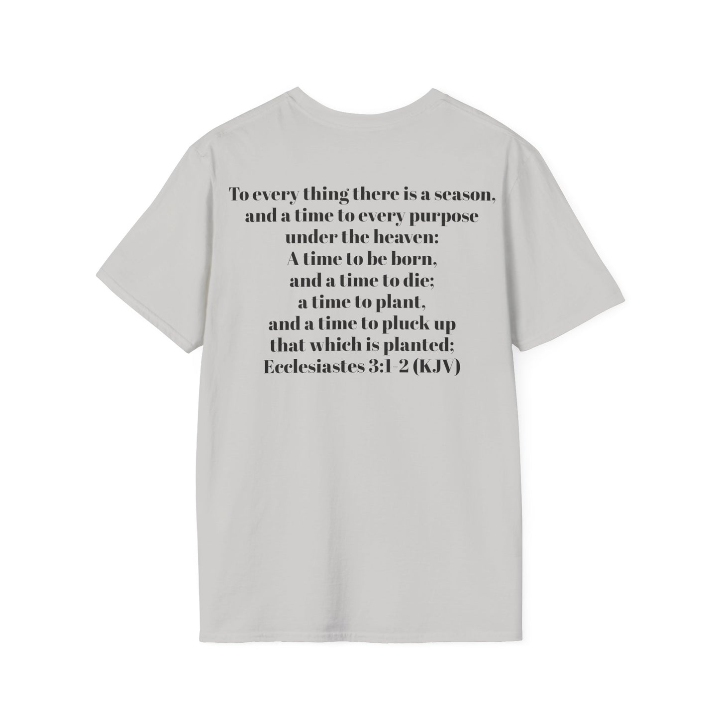 Bible Speaks Ecclesiastes 1:1-2 Unisex Softstyle T-Shirt