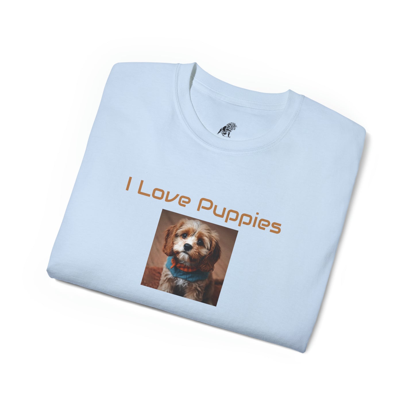 Matiby "I Love Puppies" Unisex Ultra Cotton Tee