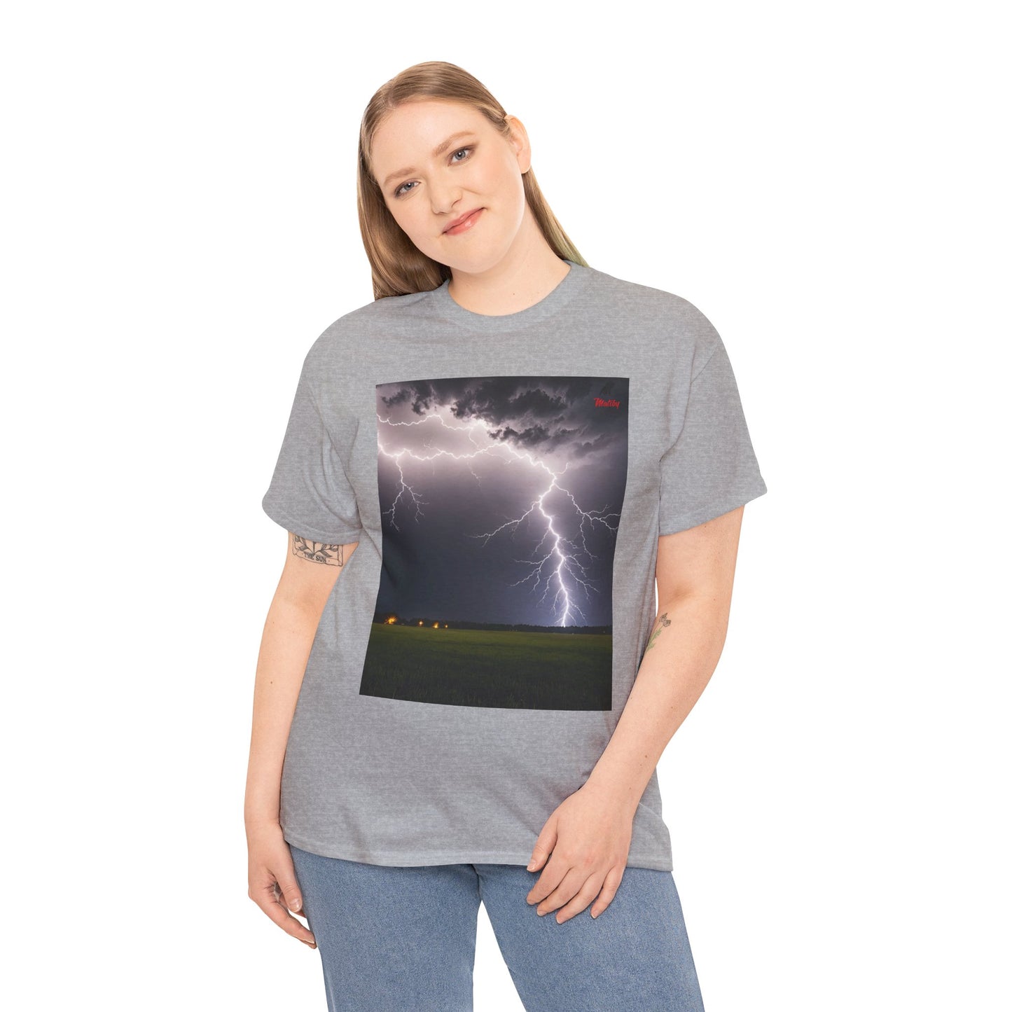 Lightning Style Unisex Heavy Cotton Tee