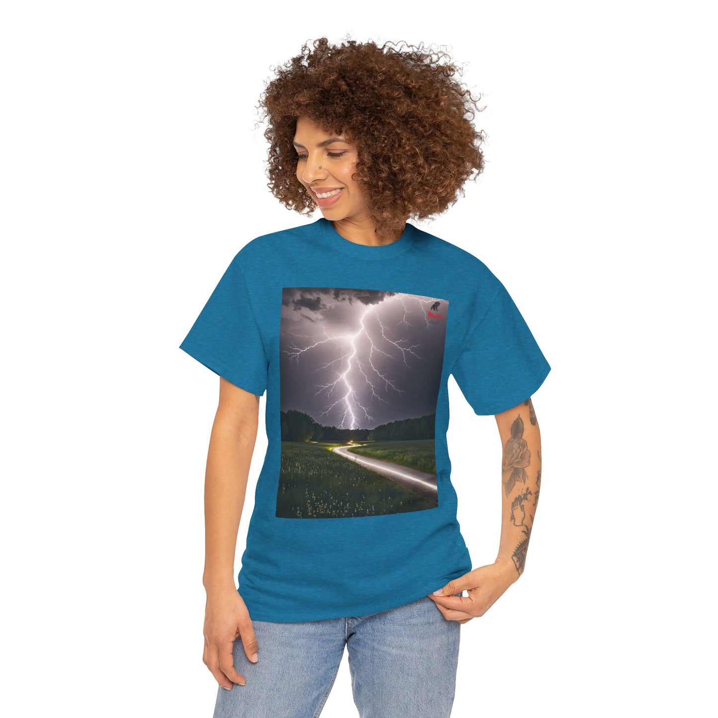 Lightning Style Unisex Heavy Cotton Tee