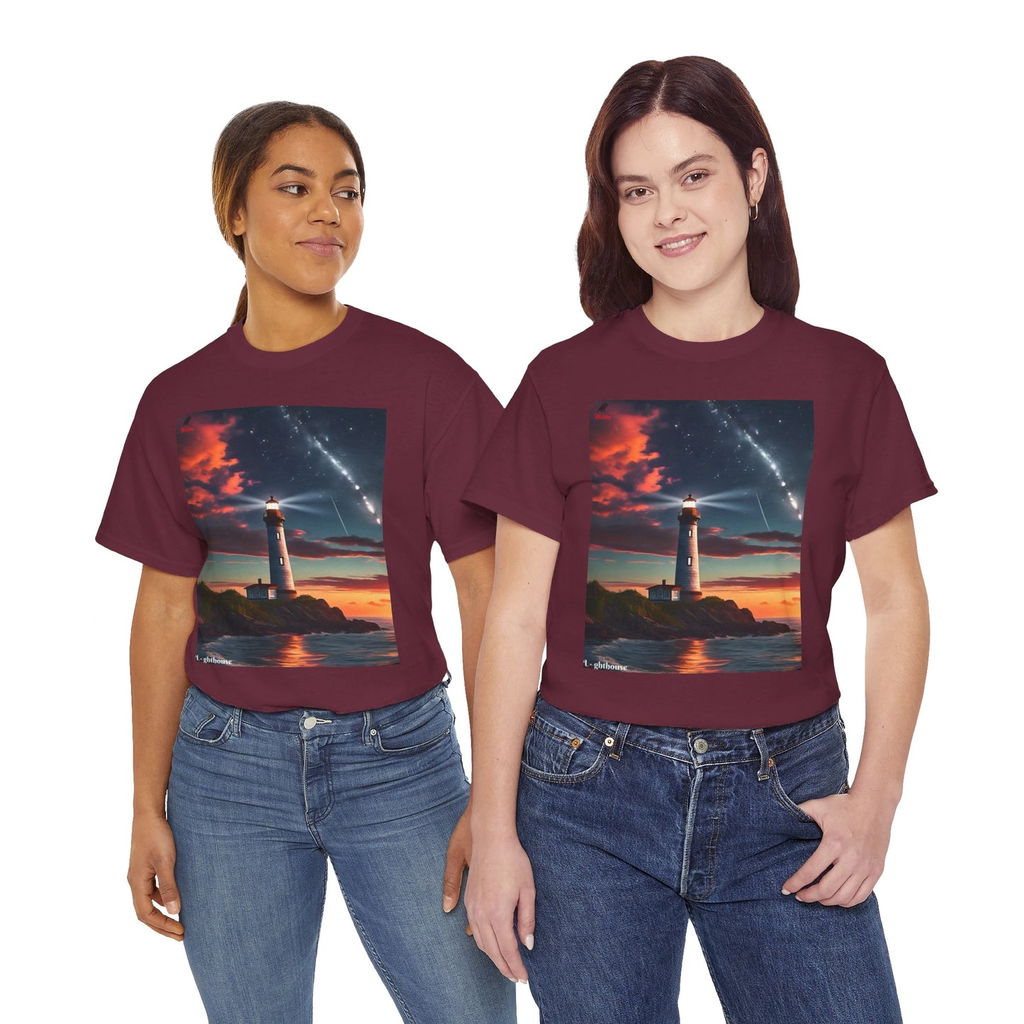 Lighthouse Unisex Heavy Cotton Tee