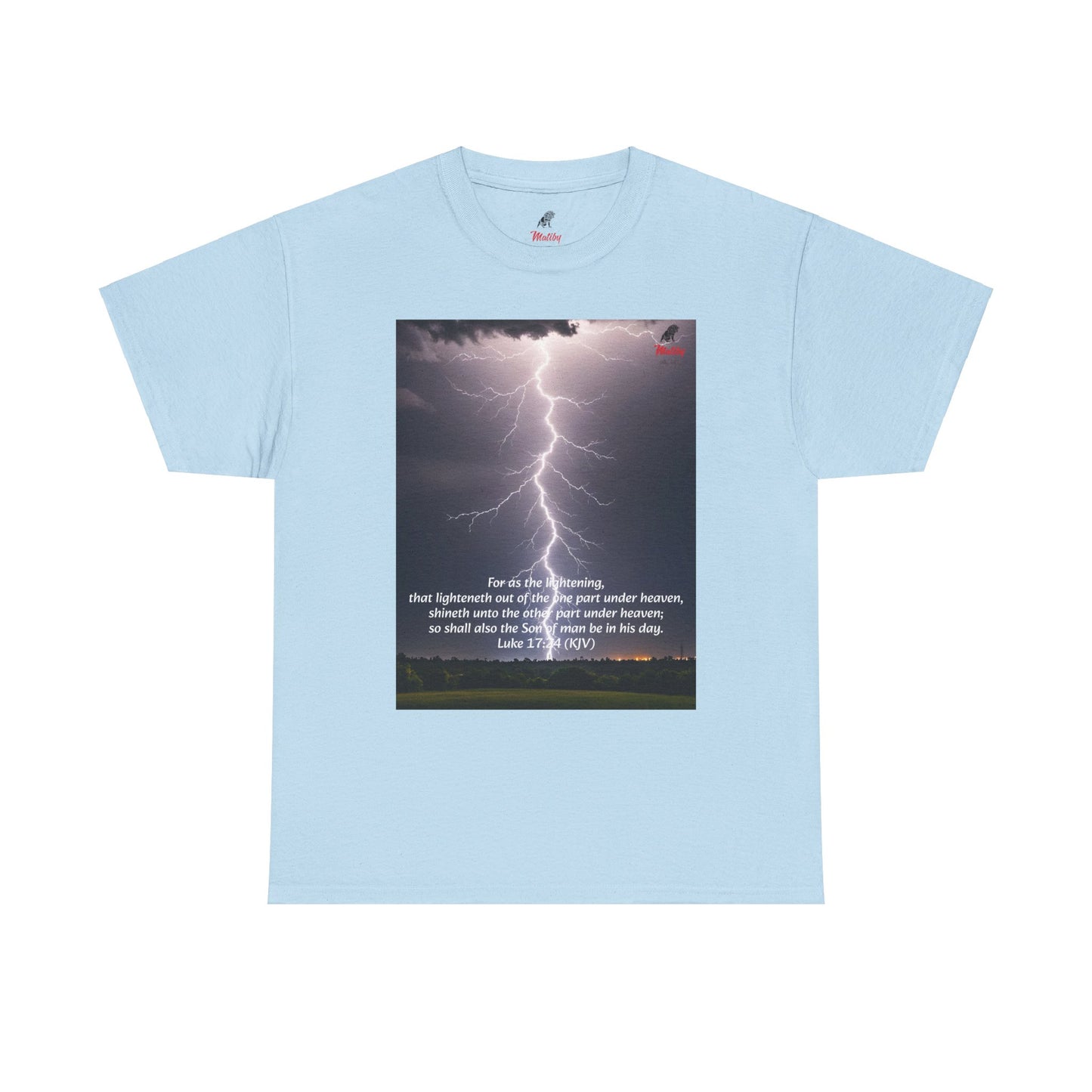 Lightning Style Son of man Unisex Heavy Cotton Tee