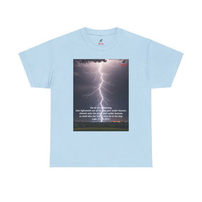 Lightning Style Son of man Unisex Heavy Cotton Tee