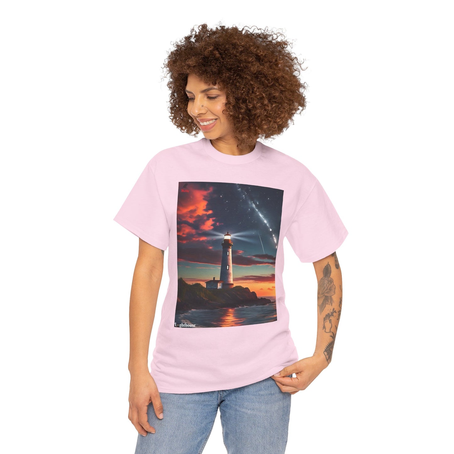 Lighthouse Unisex Heavy Cotton Tee