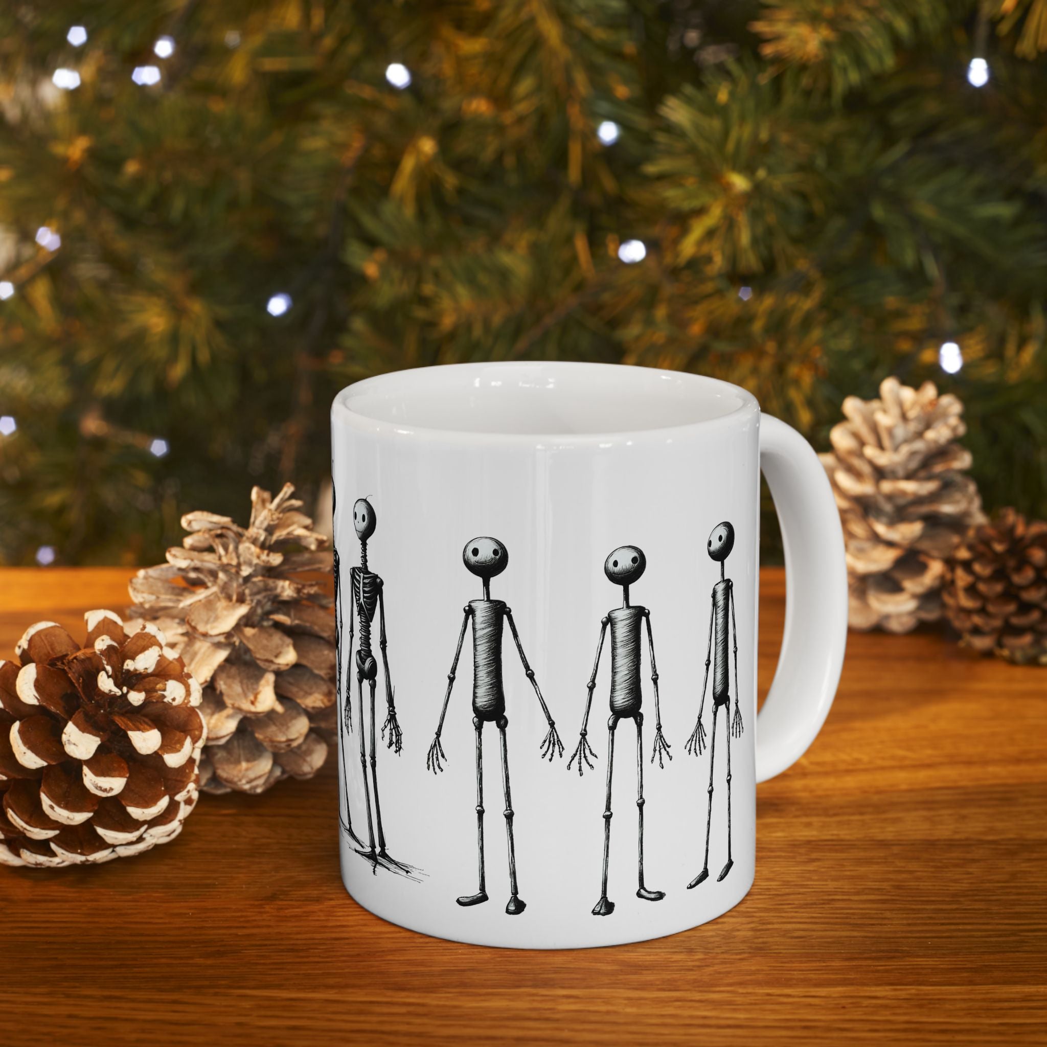 The Stick-To-It Species #17 White Ceramic Mug – Anatomy of Optimism Cup 11oz/15oz