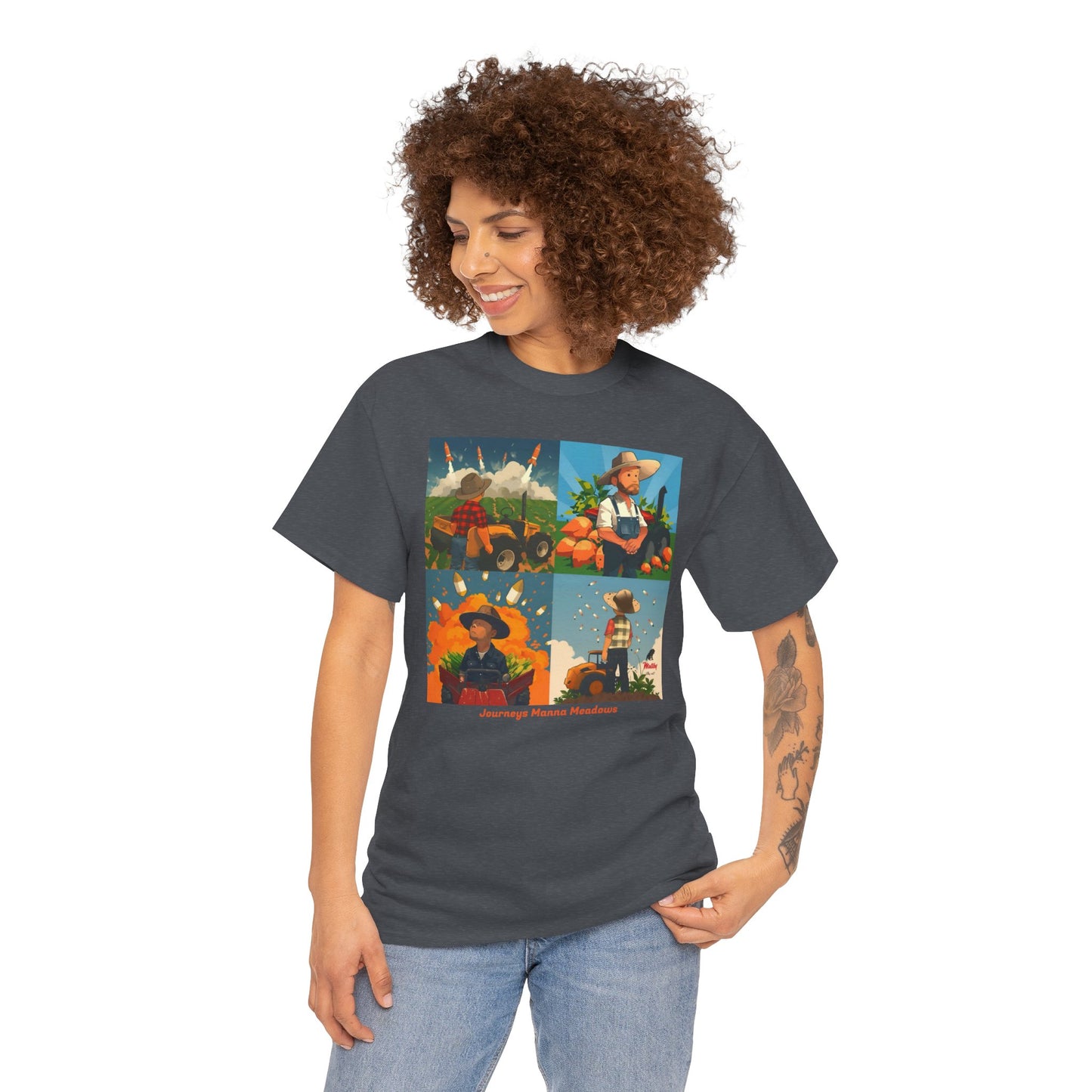 Journeys Manna Meadows Unisex Heavy Cotton Tee