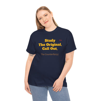 Study The Original Unisex Heavy Cotton Tee