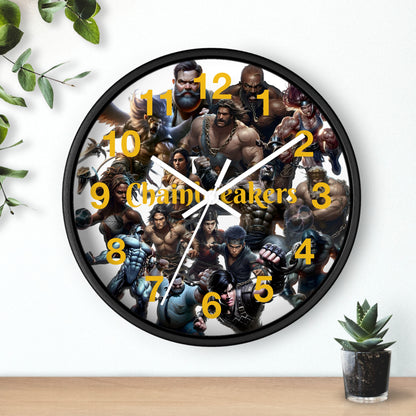 The Chainbreakers Wall Clock